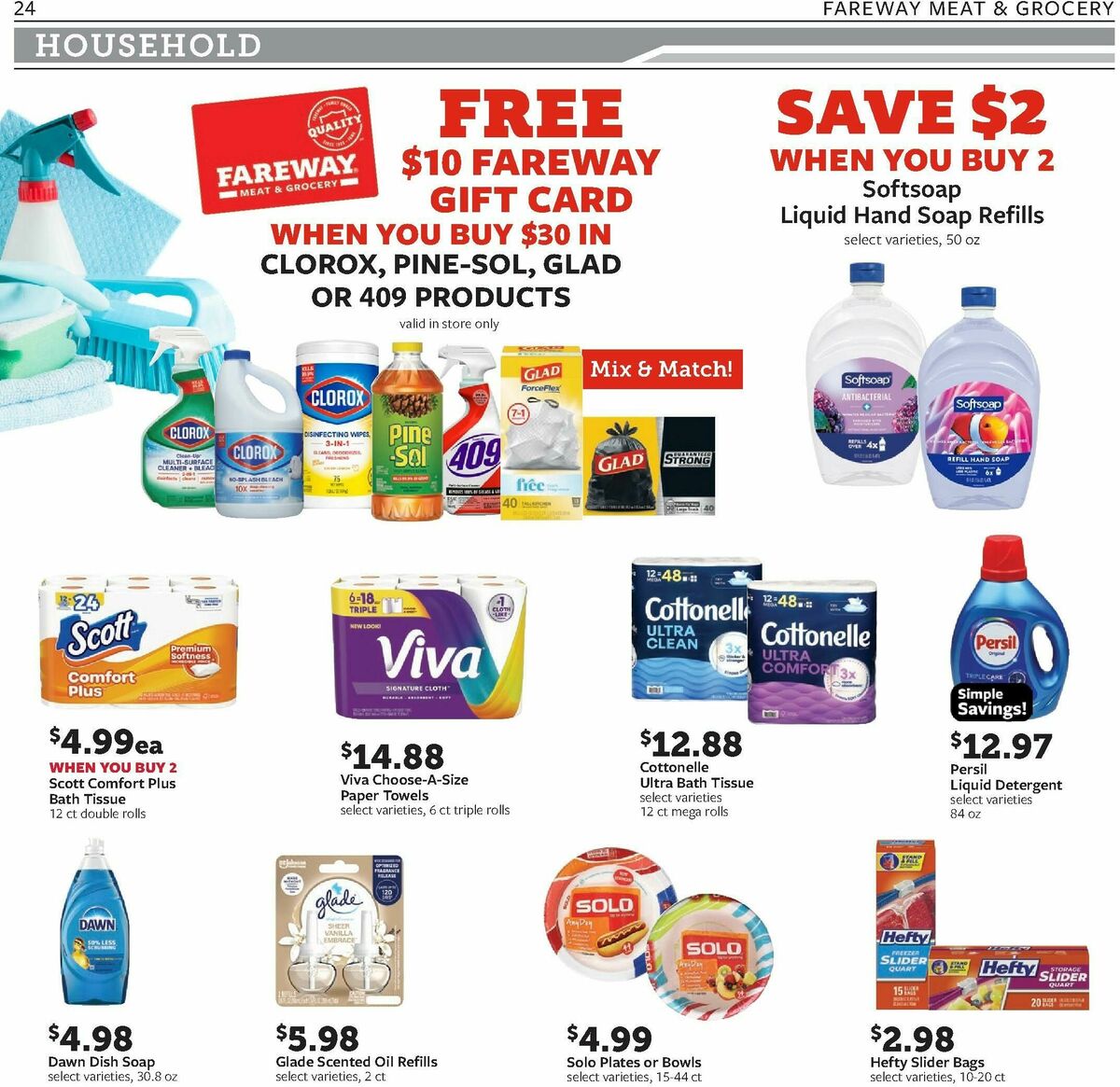 Fareway Weekly Ad from August 31