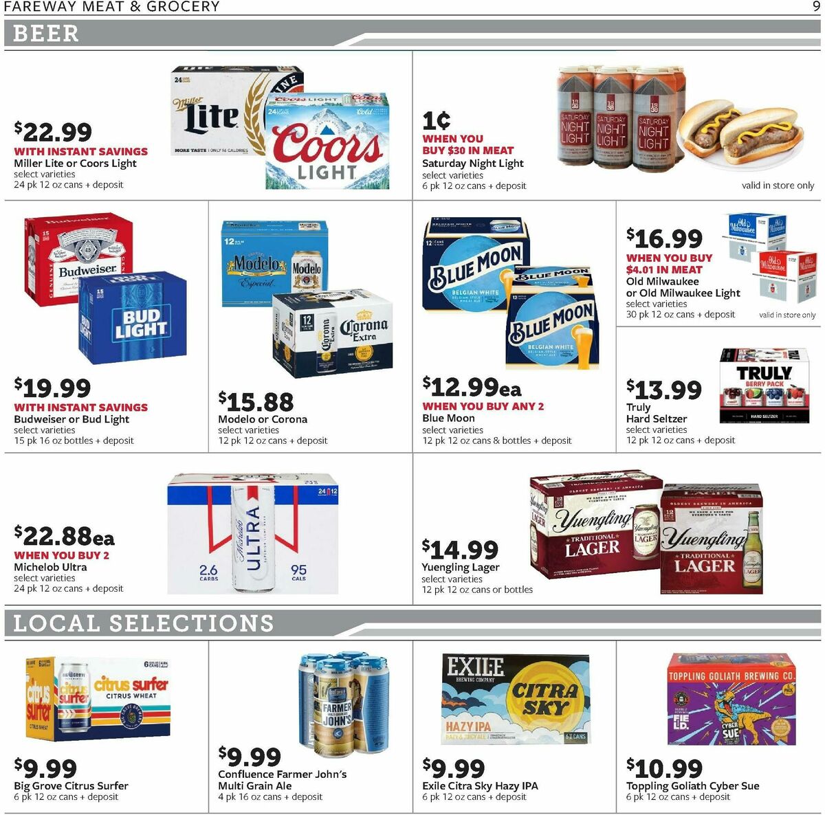 Fareway Weekly Ad from August 31