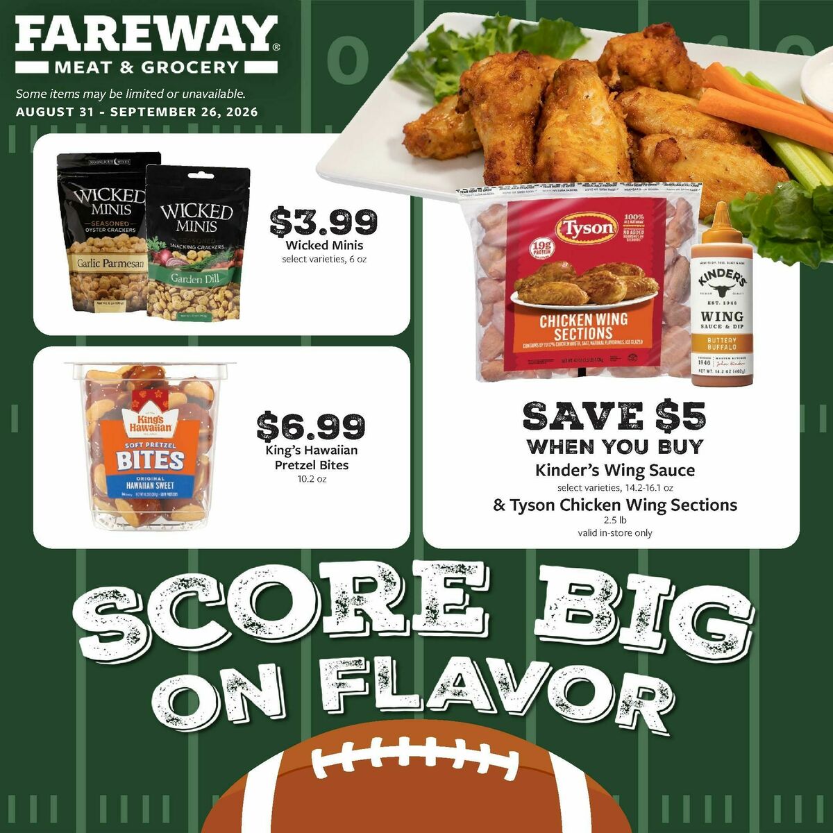 Fareway Weekly Ad from August 31