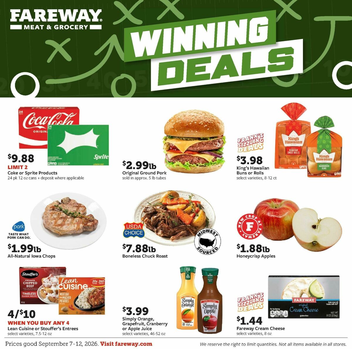 Fareway Weekly Ad from September 7