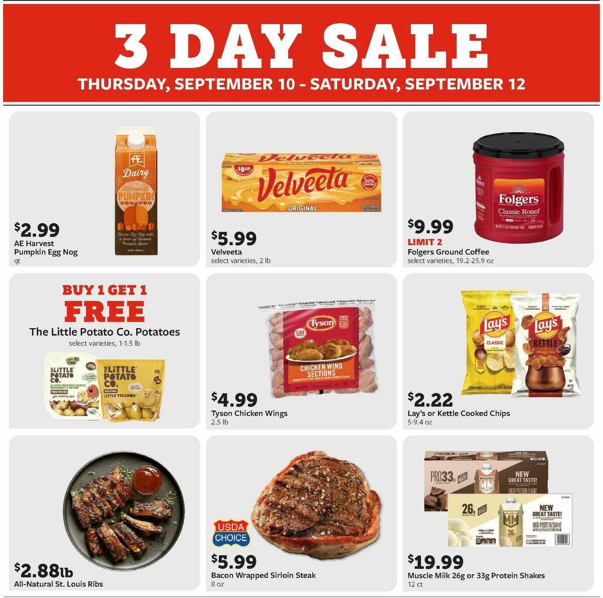 Fareway Weekly Ad from September 7