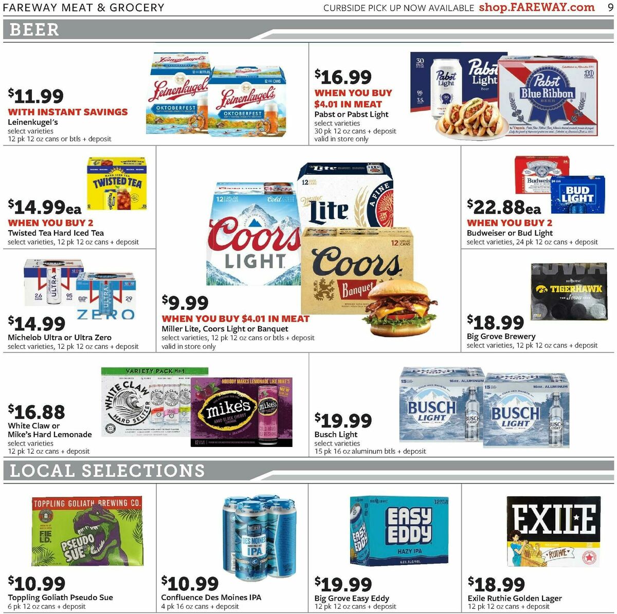 Fareway Weekly Ad from September 7