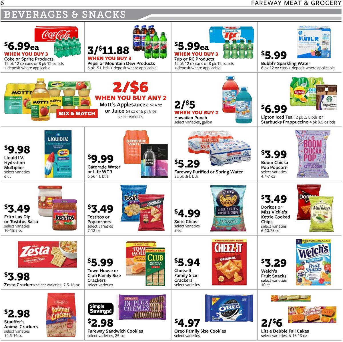 Fareway Weekly Ad from September 14