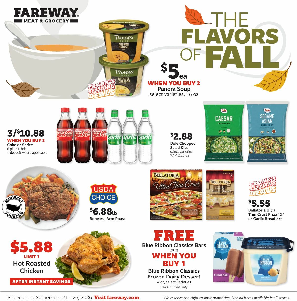 Fareway Weekly Ad from September 21