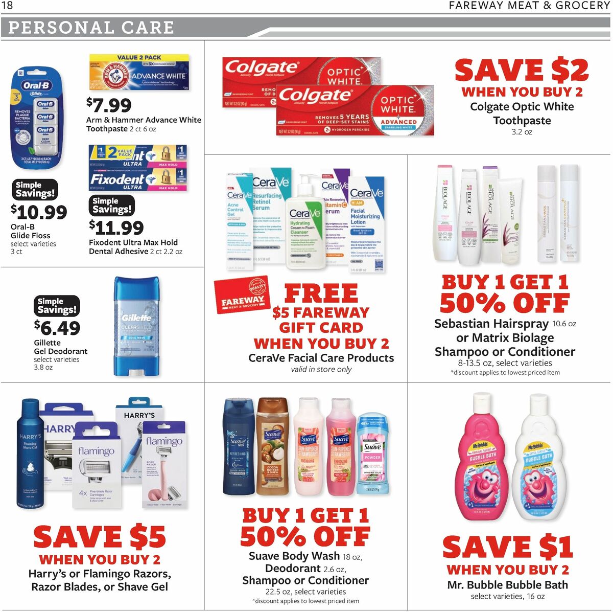 Fareway Weekly Ad from September 21