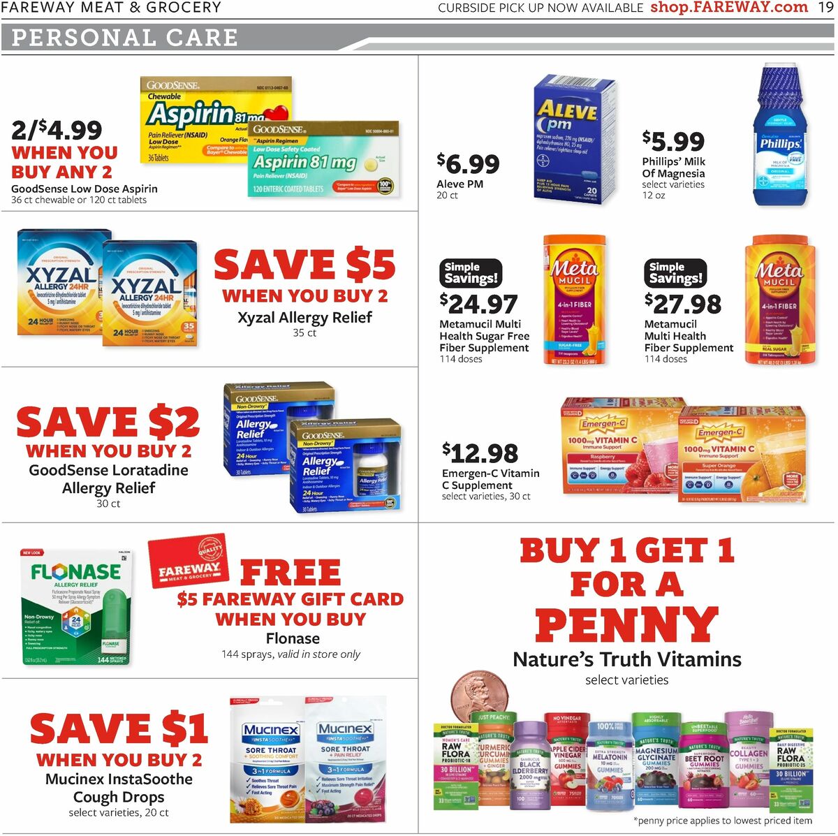 Fareway Weekly Ad from September 21