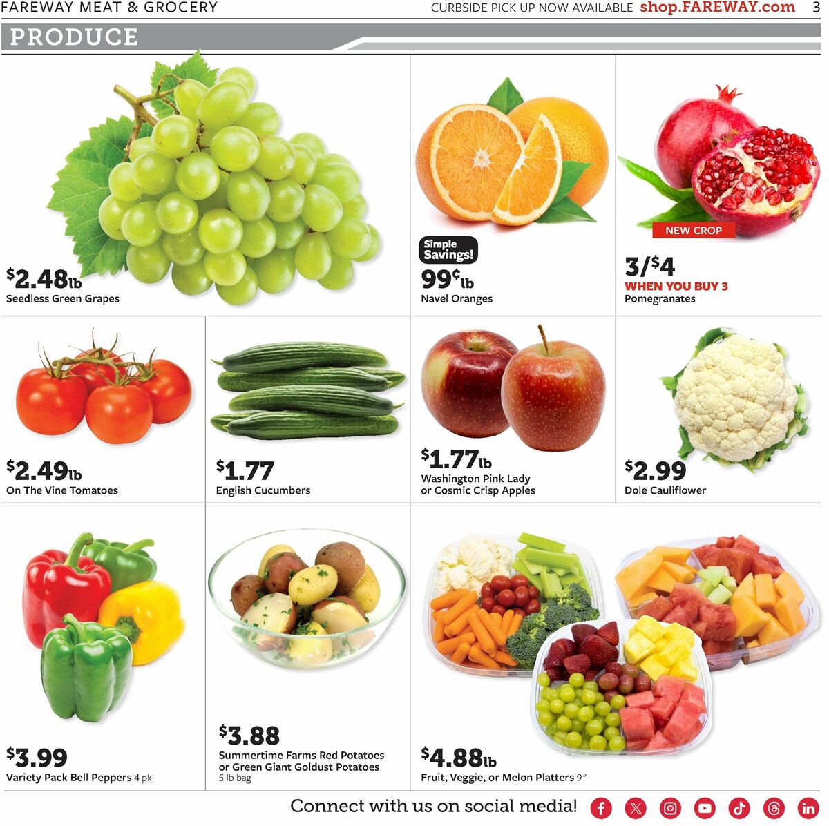 Fareway Weekly Ad from September 21