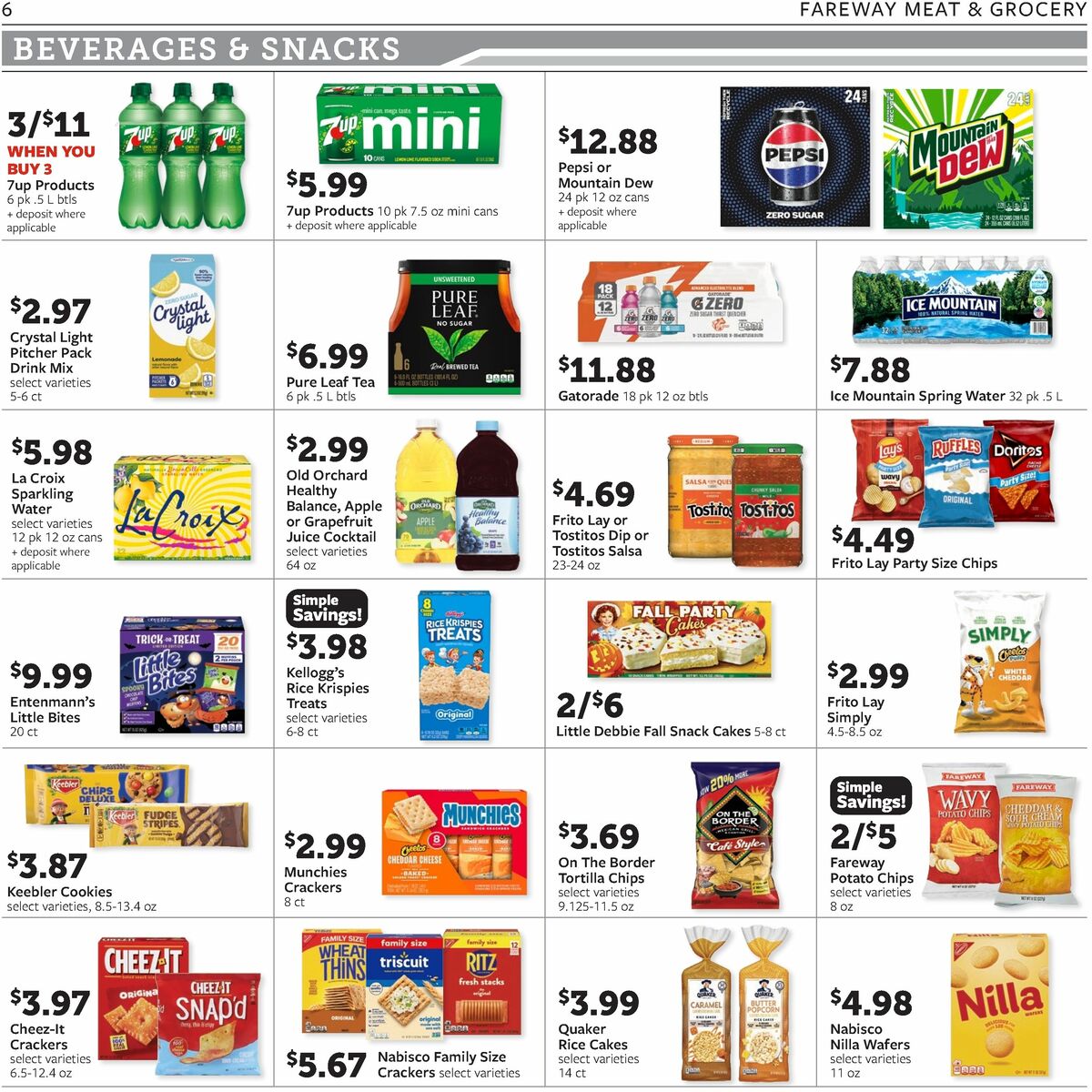 Fareway Weekly Ad from September 21