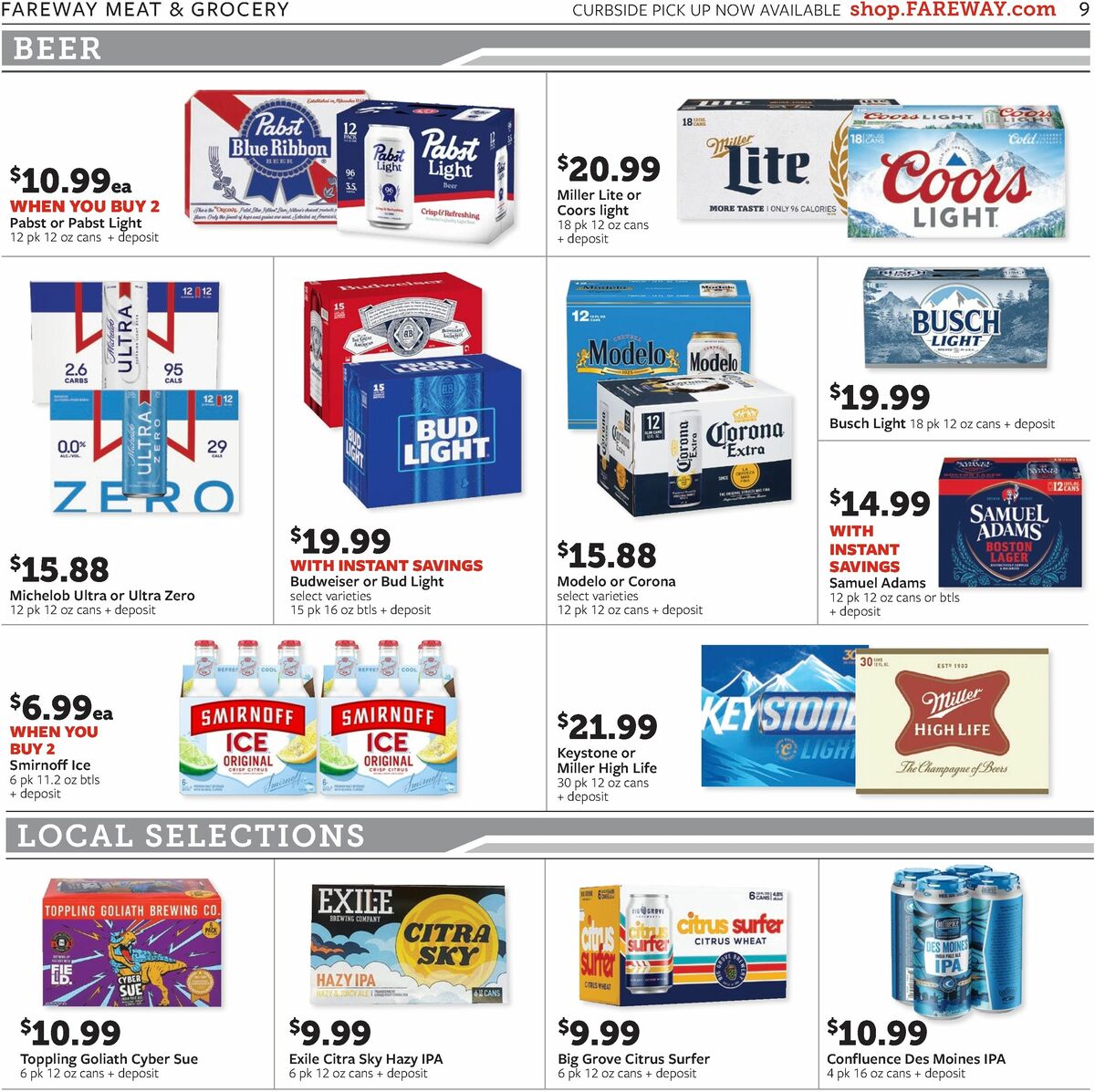 Fareway Weekly Ad from September 21