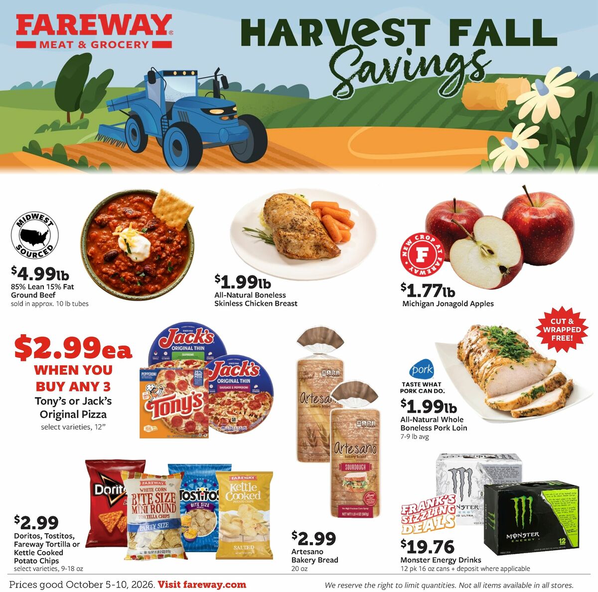 Fareway Weekly Ad from October 5