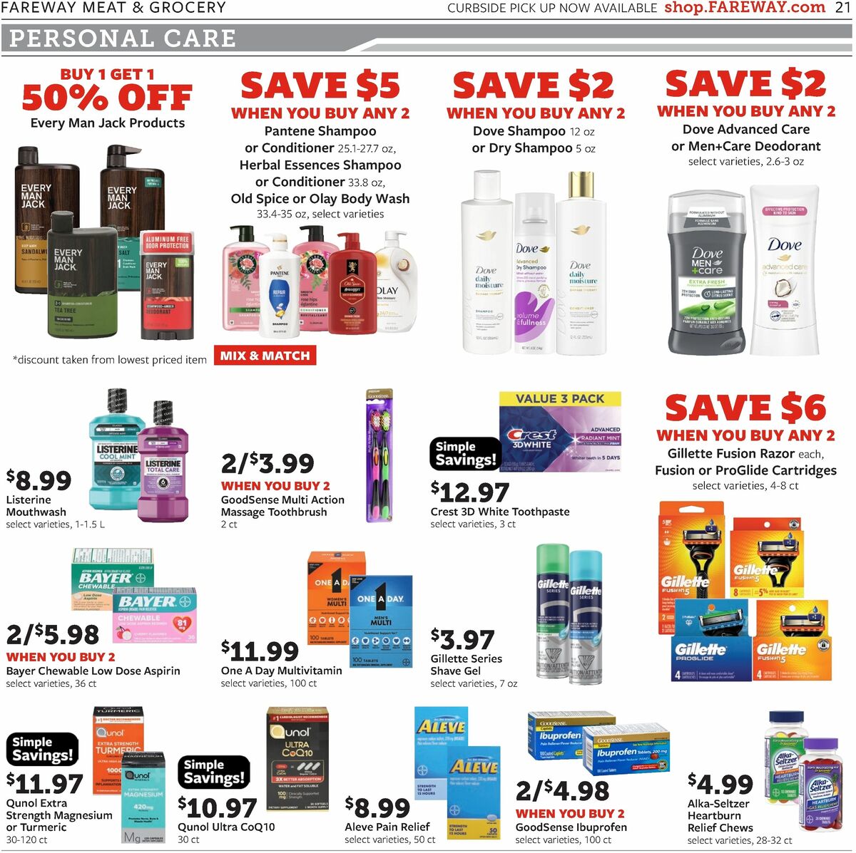 Fareway Weekly Ad from October 5
