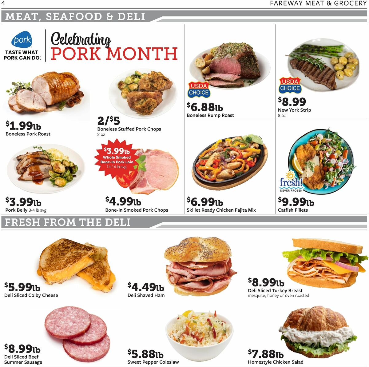Fareway Weekly Ad from October 5