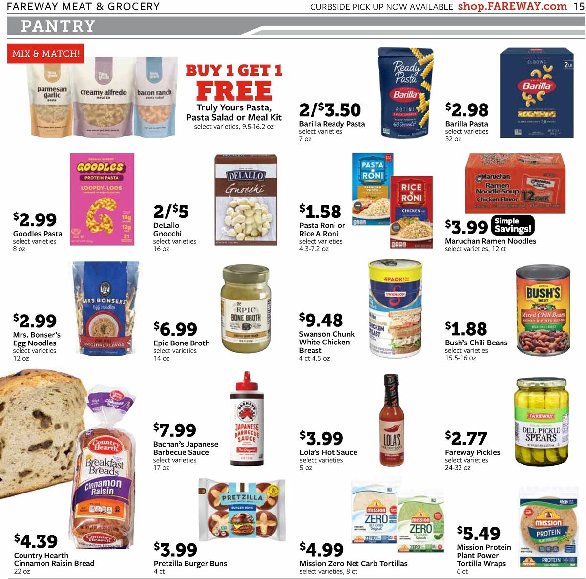 Fareway Weekly Ad from October 12
