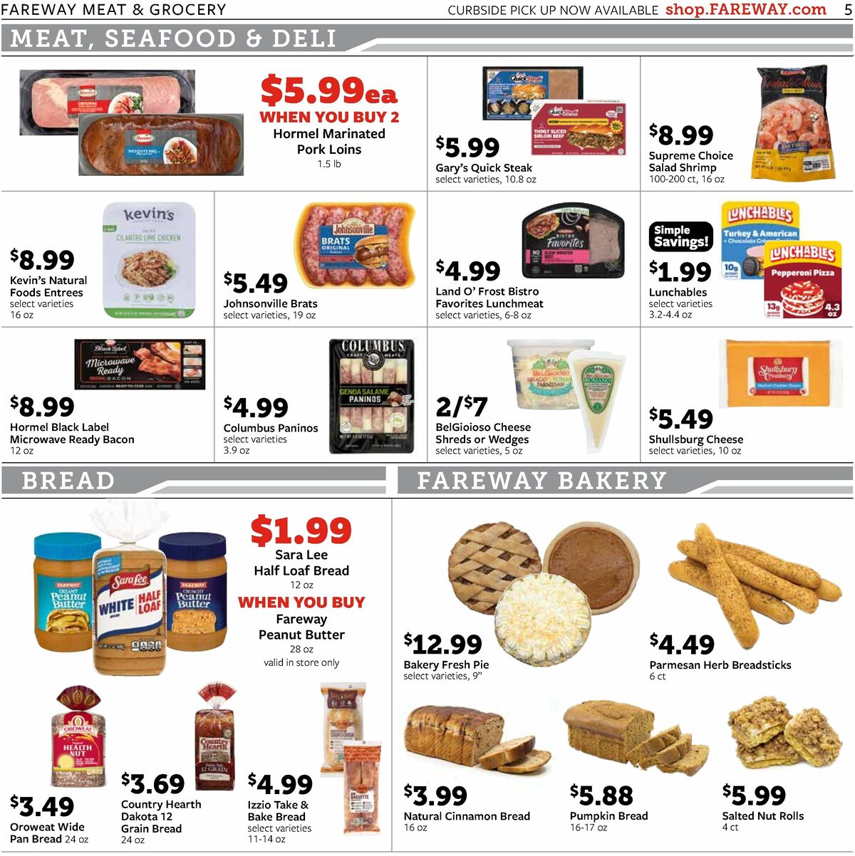 Fareway Weekly Ad from October 12