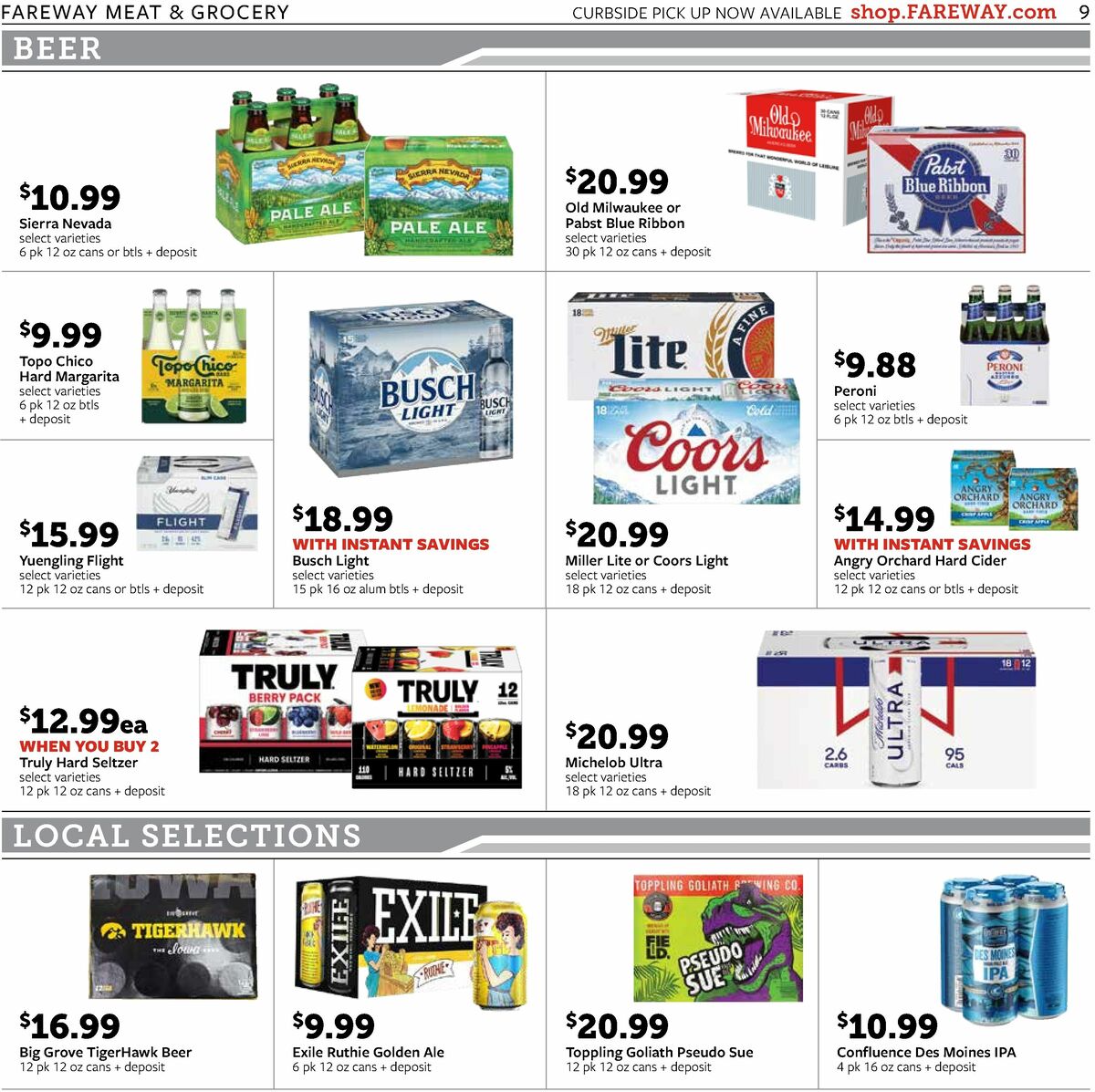 Fareway Weekly Ad from October 12