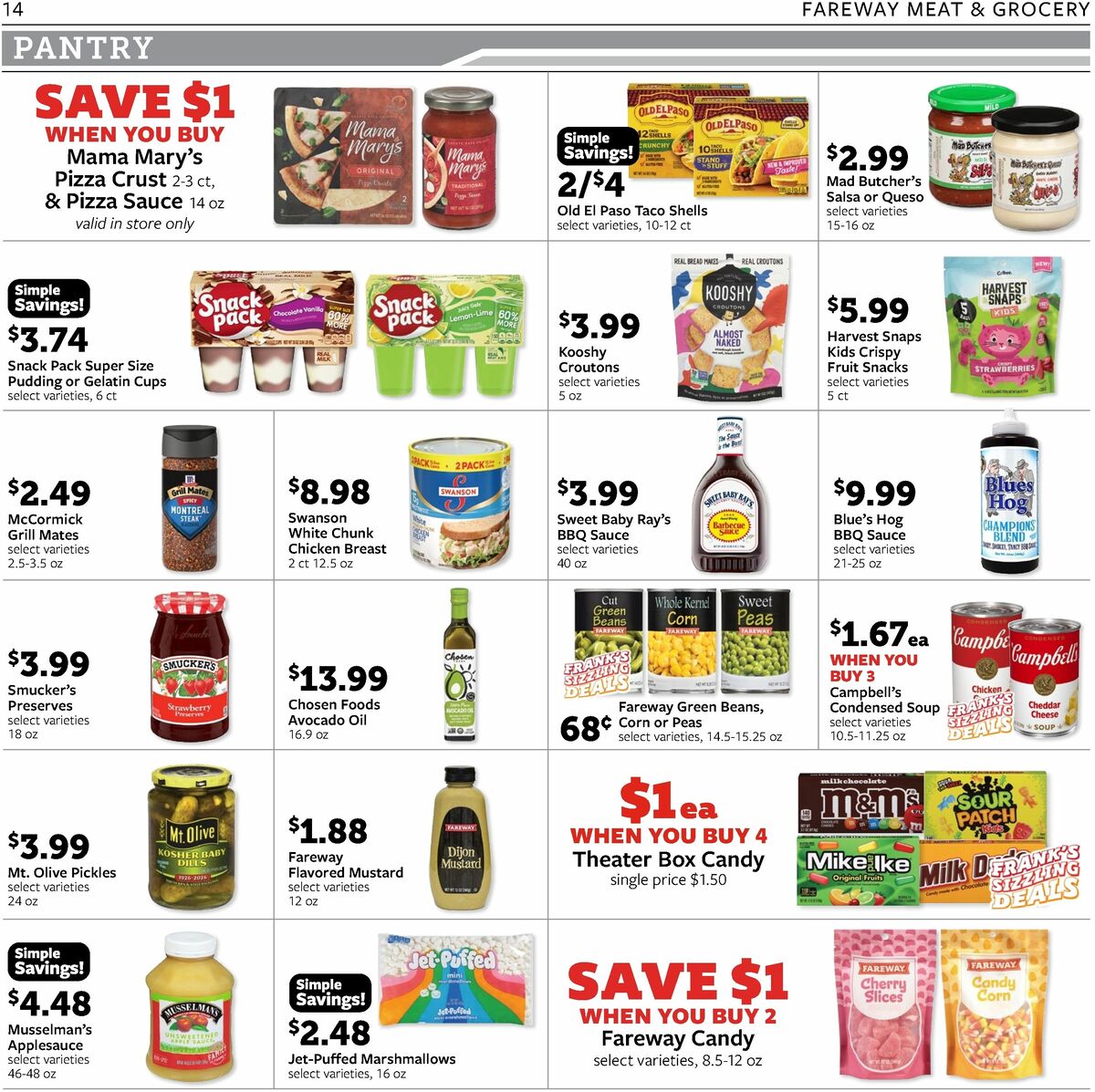 Fareway Weekly Ad from October 19