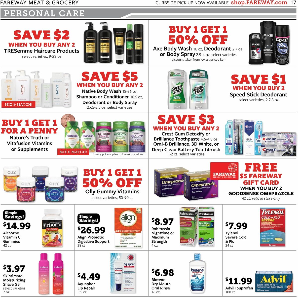 Fareway Weekly Ad from October 19