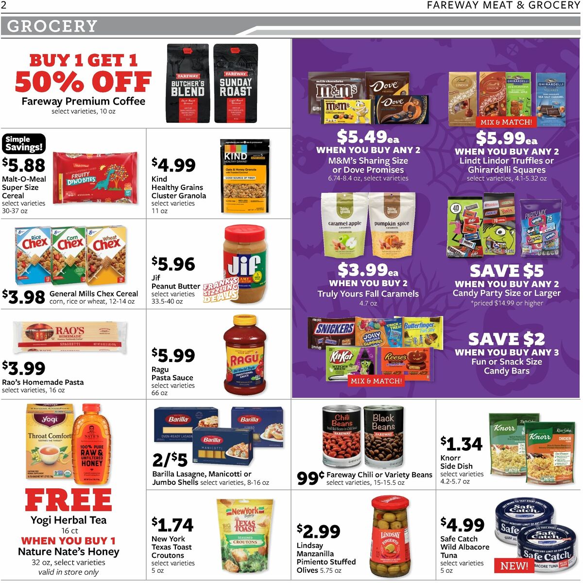 Fareway Weekly Ad from October 19