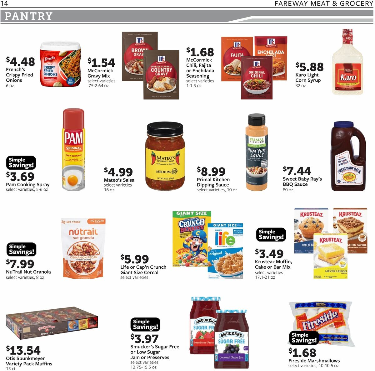 Fareway Weekly Ad from October 26
