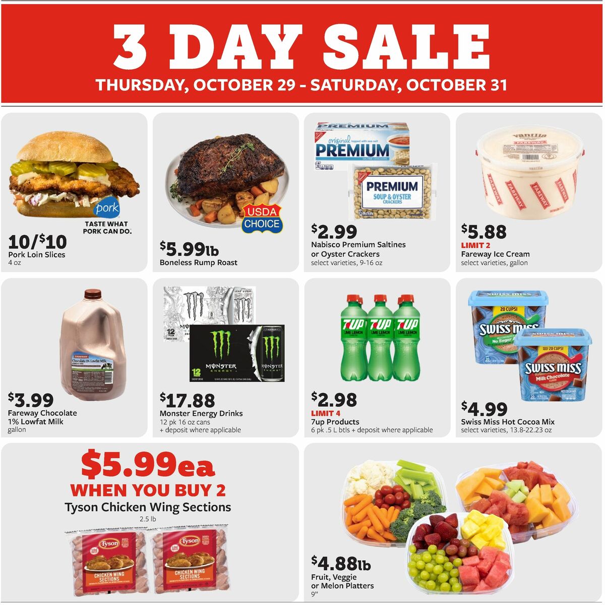 Fareway Weekly Ad from October 26