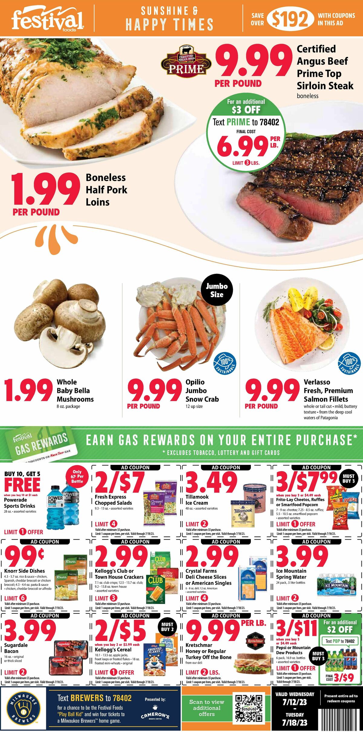 Festival Foods Weekly Ad from July 12