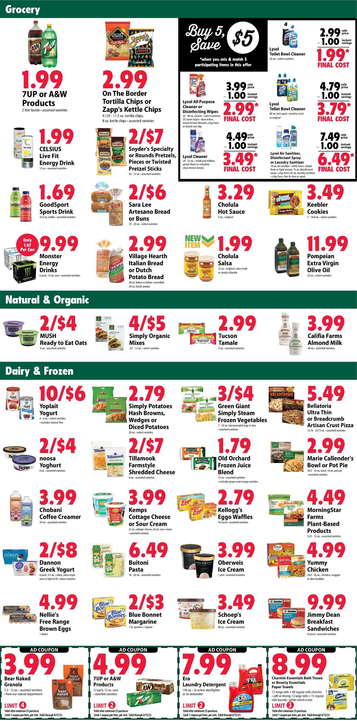 Festival Foods Weekly Ad from August 9