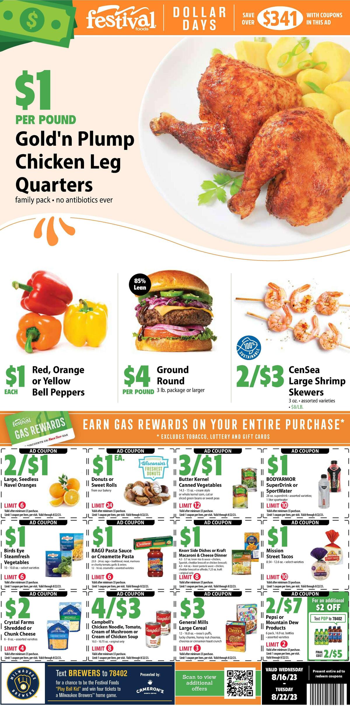 Festival Foods Weekly Ad from August 16
