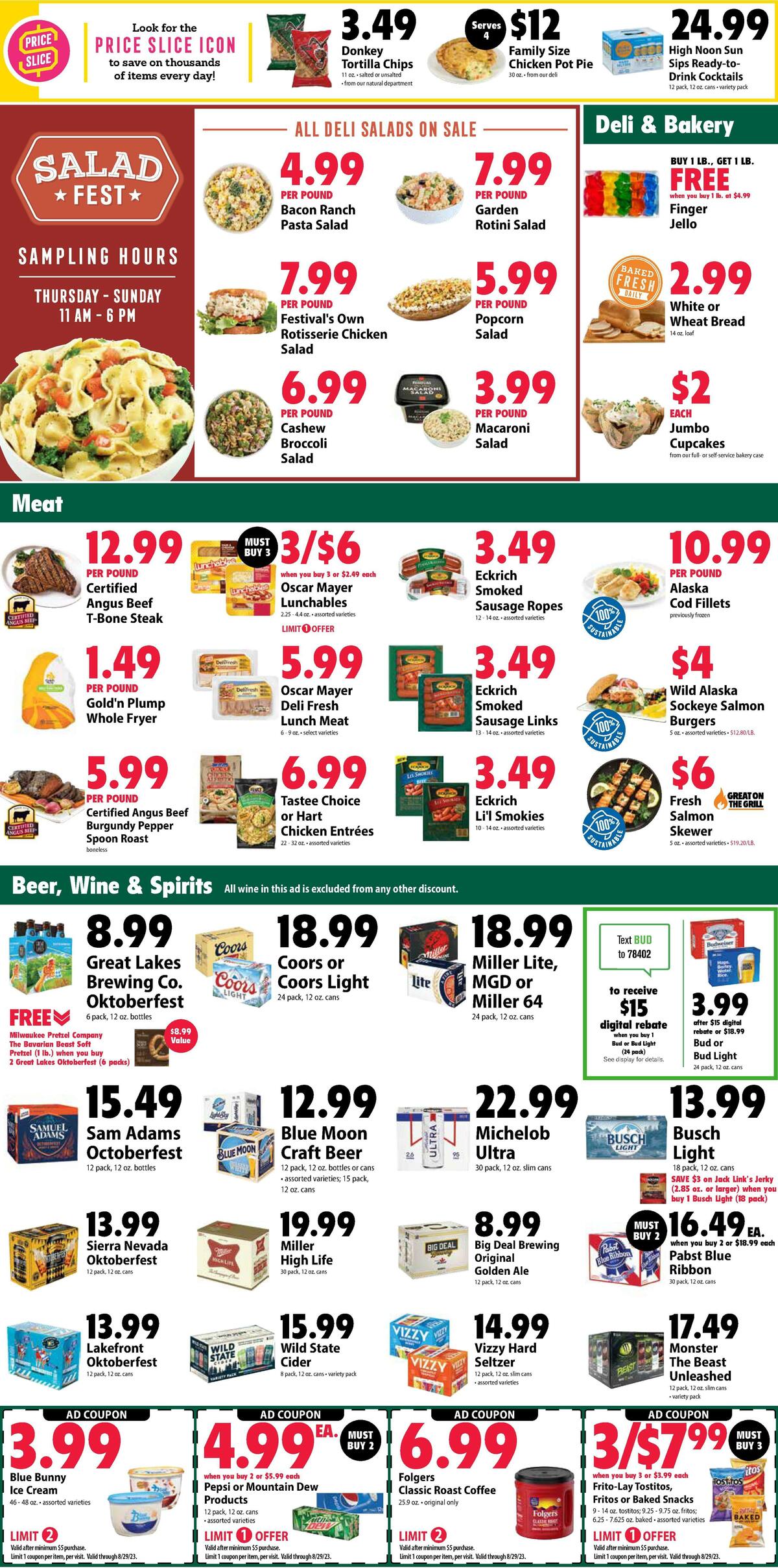 Festival Foods Weekly Ad from August 23