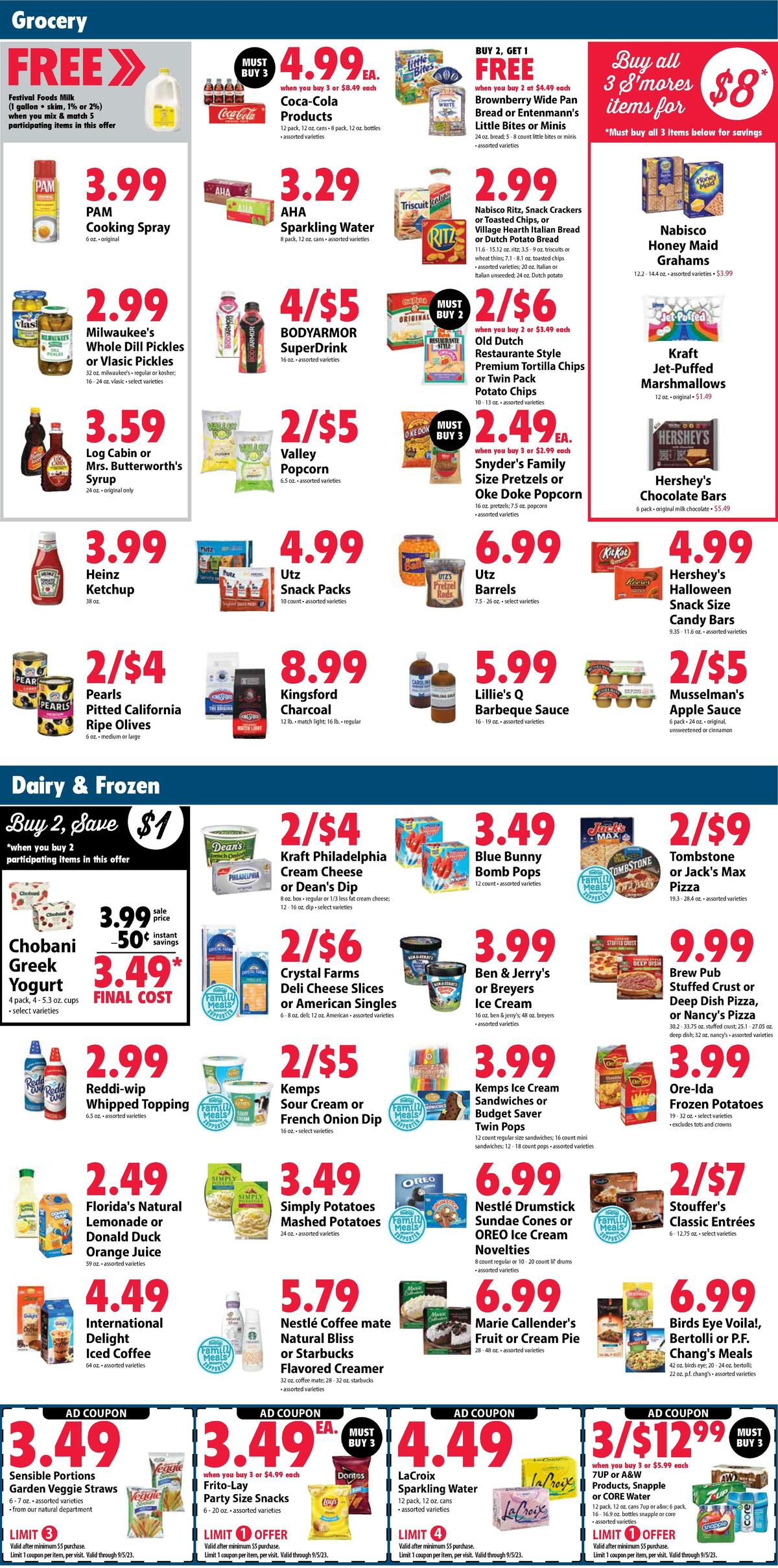 Festival Foods Weekly Ad from August 30