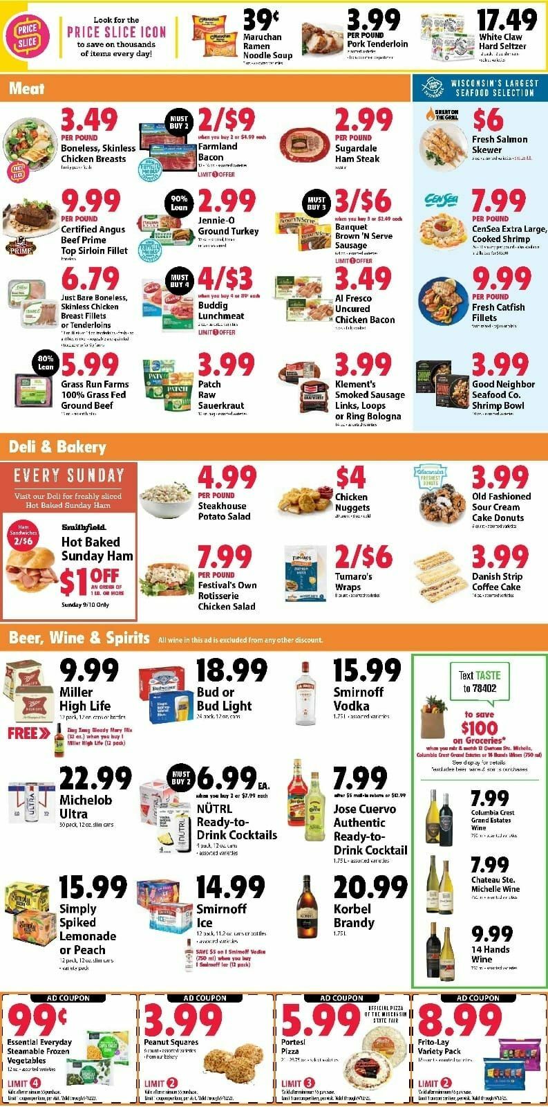 Festival Foods Weekly Ad from September 6