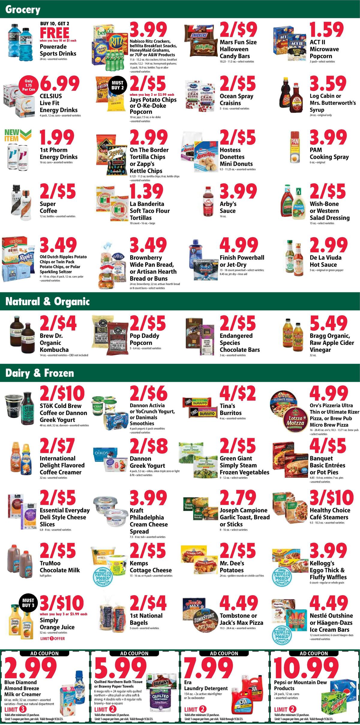 Festival Foods Weekly Ad from September 20