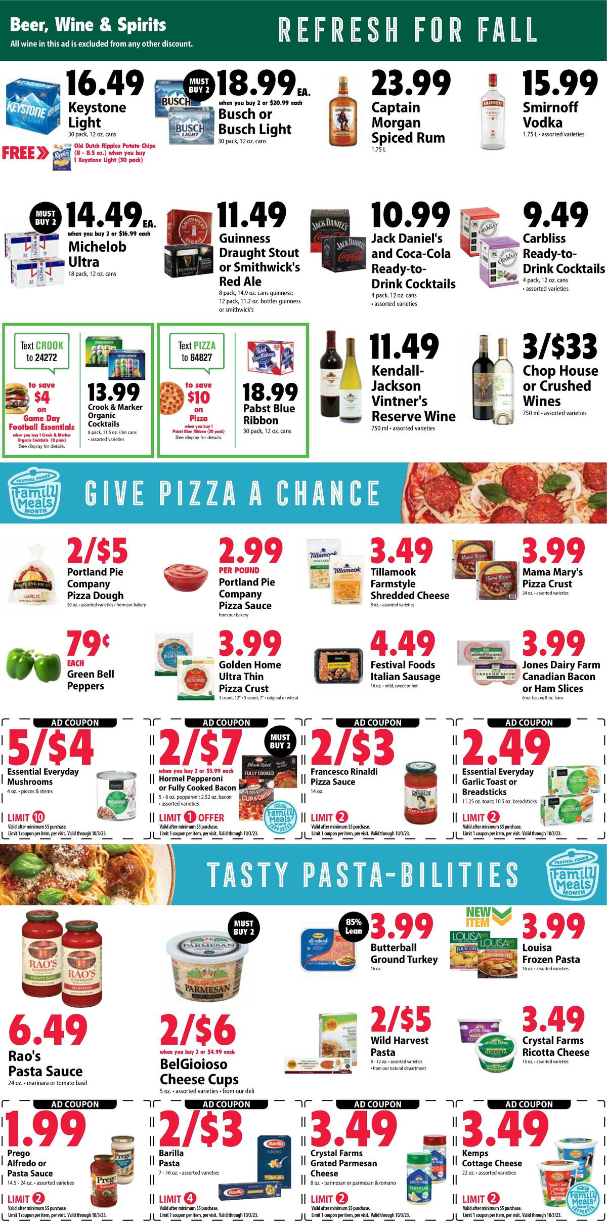 Festival Foods Weekly Ad from September 27