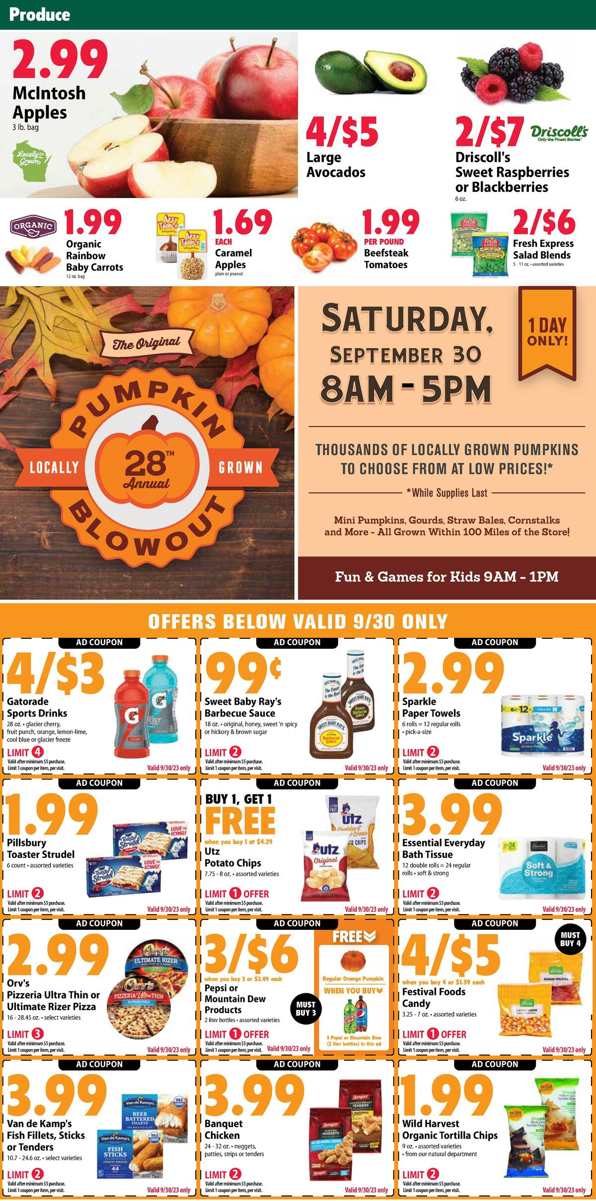 Festival Foods Weekly Ad from September 27