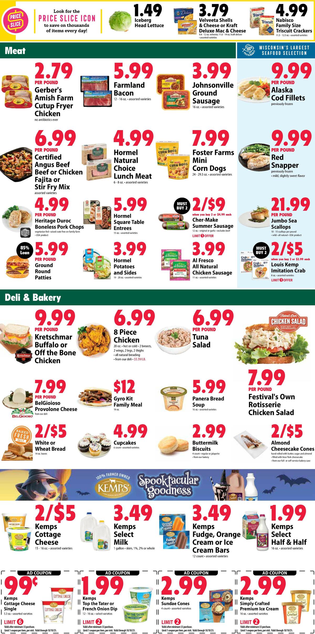 Festival Foods Weekly Ad from October 4