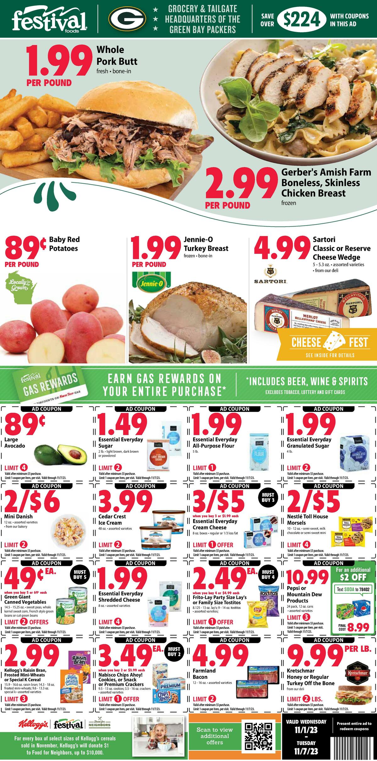 Festival Foods Weekly Ad from November 1