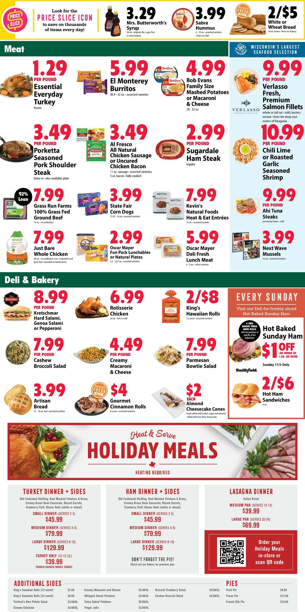 Festival Foods Weekly Ad from November 1