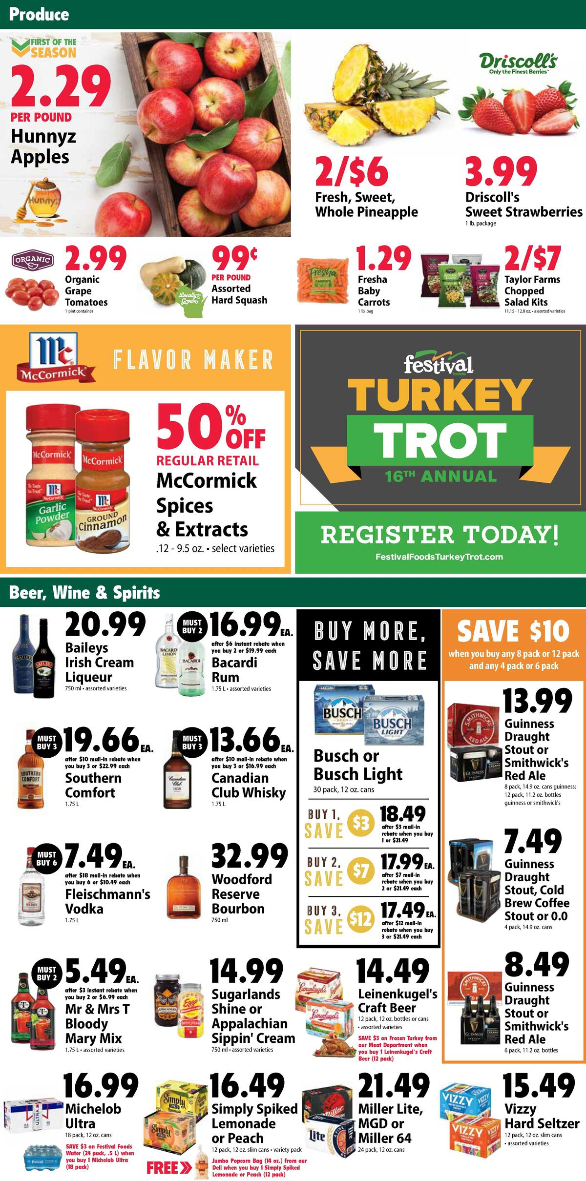 Festival Foods Weekly Ad from November 1