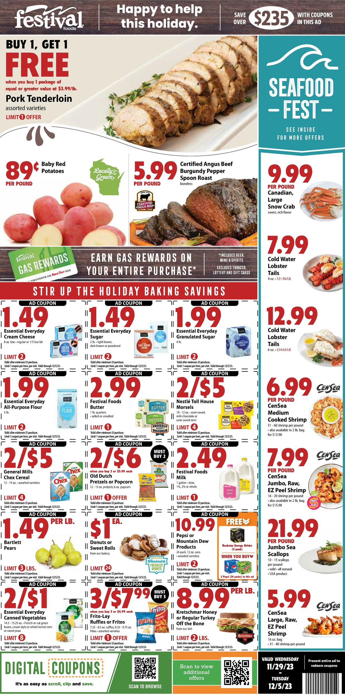 Festival Foods Weekly Ad from November 29