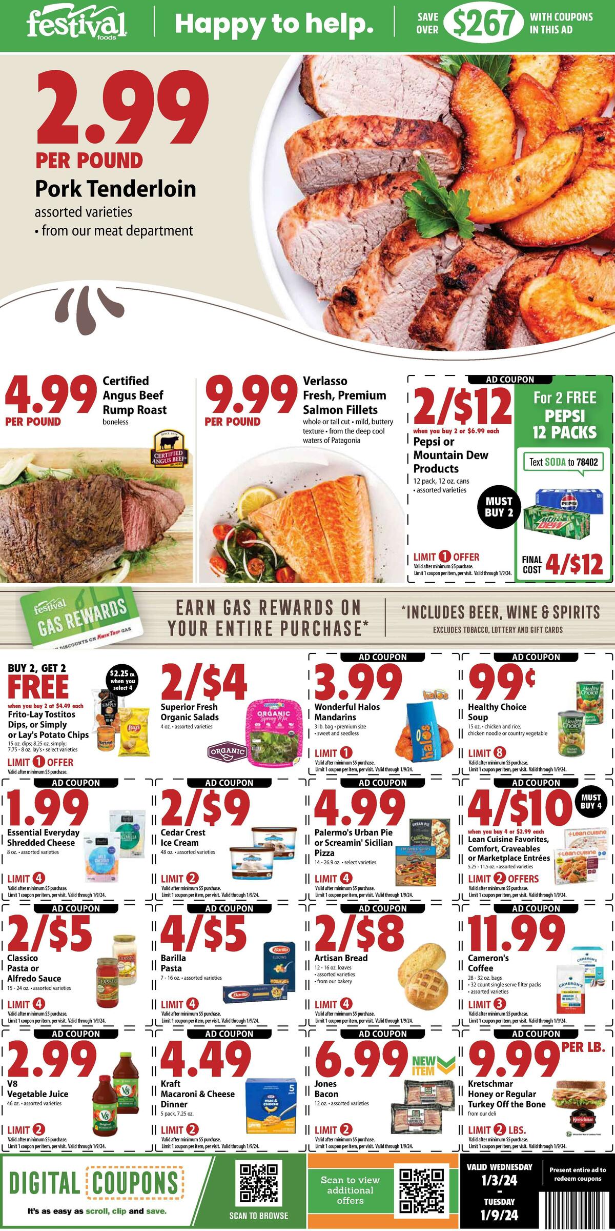 Festival Foods Weekly Ad from January 3
