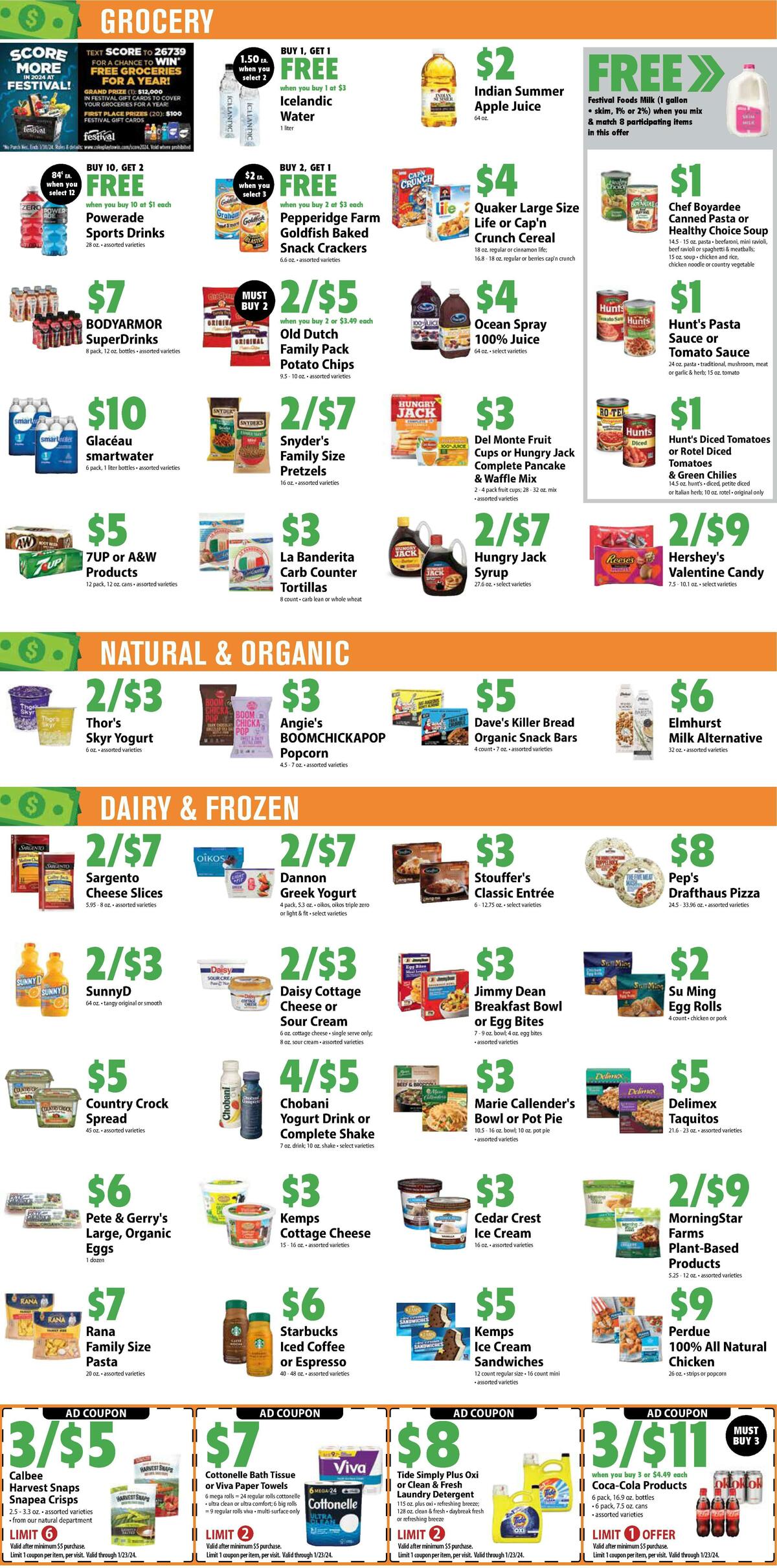 Festival Foods Weekly Ad from January 17