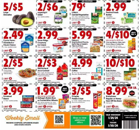 Festival Foods Weekly Ad from January 24