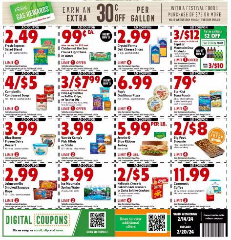 Festival Foods Weekly Ad from February 14