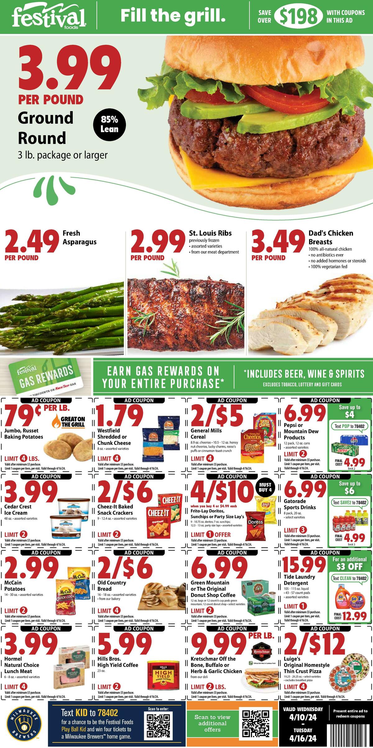 Festival Foods Weekly Ad from April 10