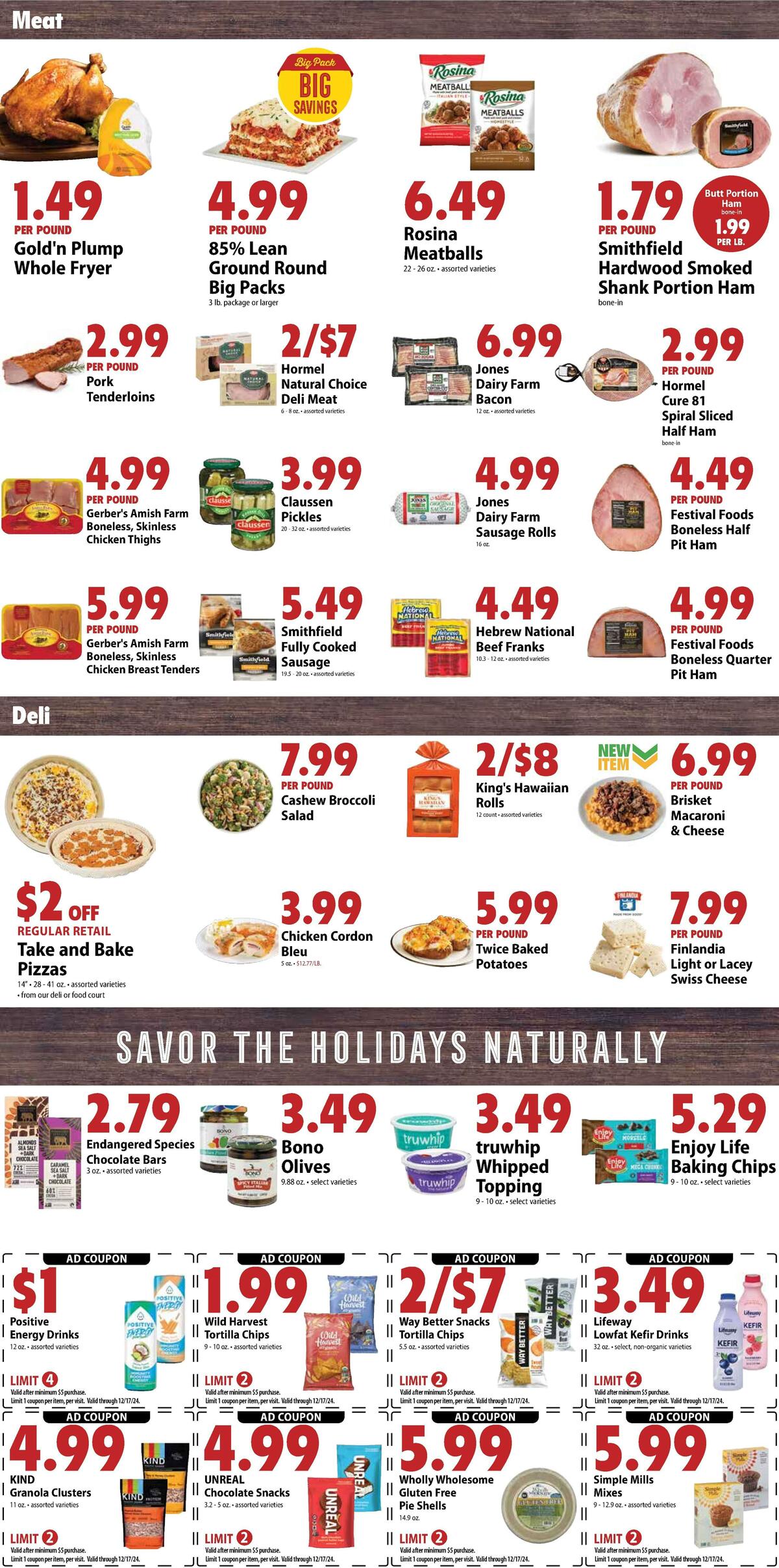 Festival Foods Weekly Ad from December 11