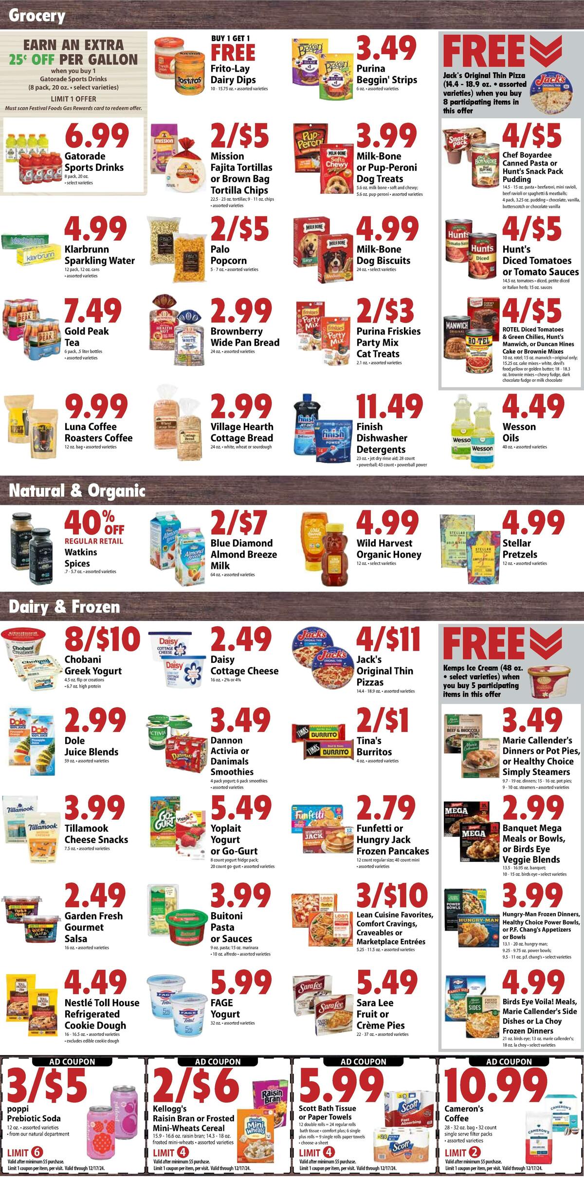 Festival Foods Weekly Ad from December 11
