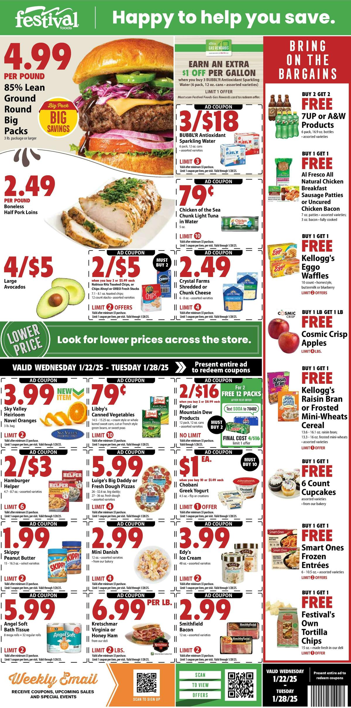 Festival Foods Weekly Ad from January 22