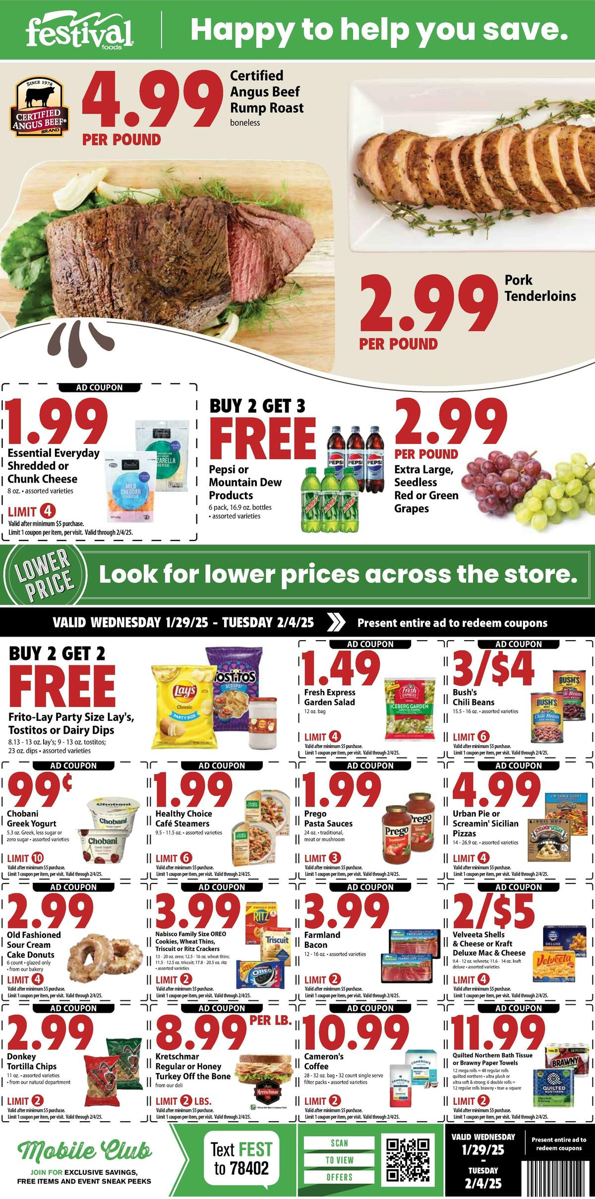 Festival Foods Weekly Ad from January 29