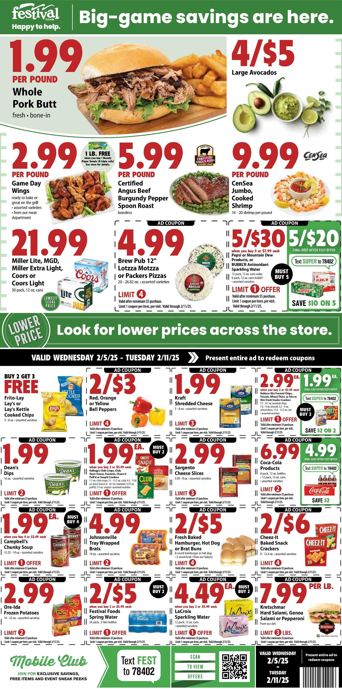 Festival Foods Weekly Ad from February 5