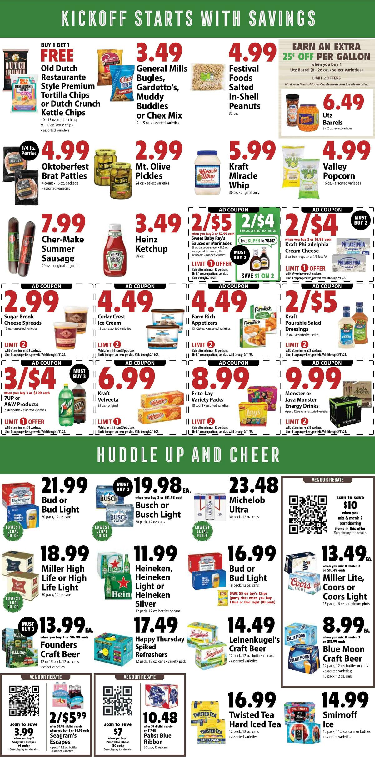 Festival Foods Weekly Ad from February 5