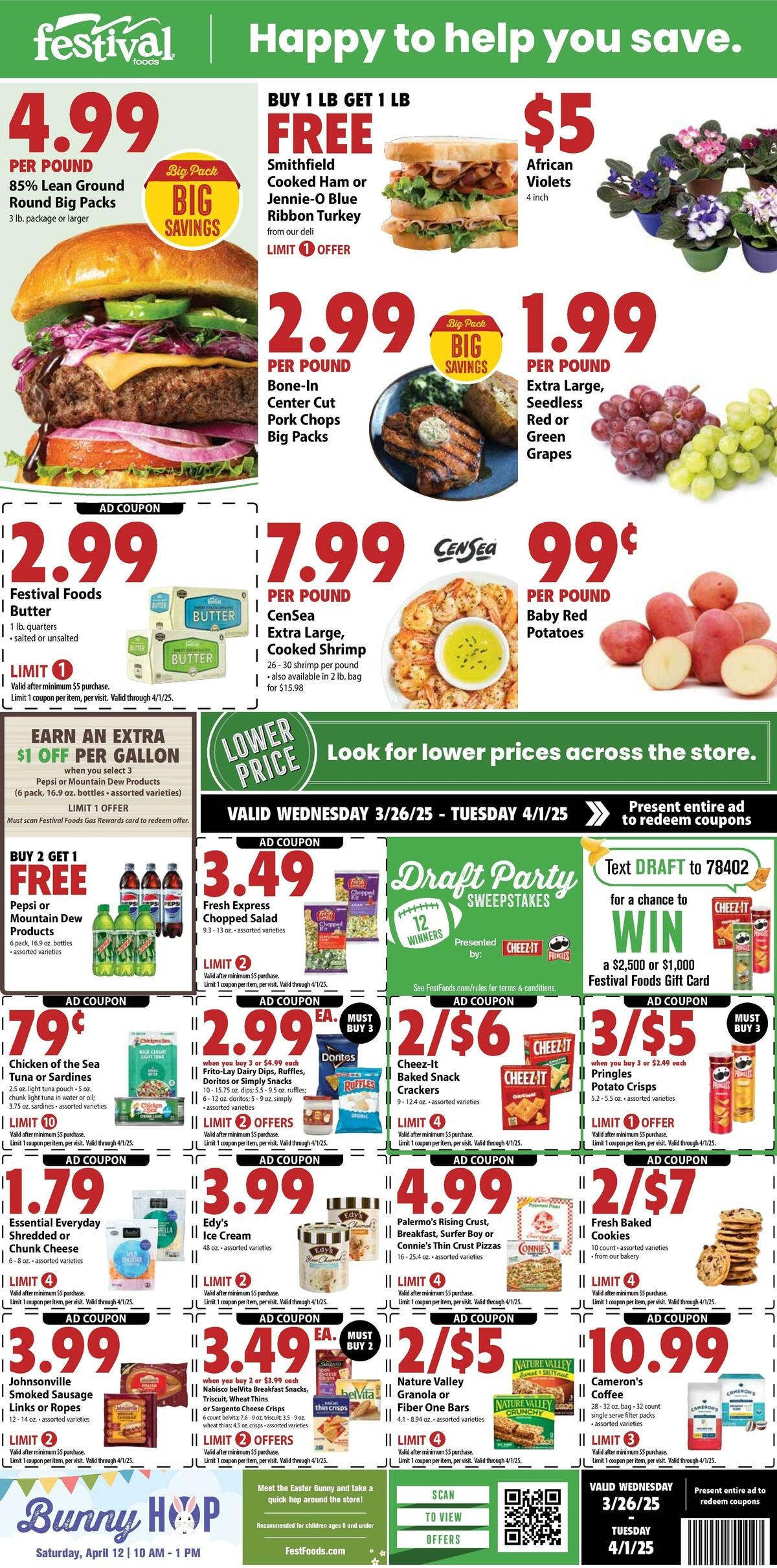 Festival Foods Weekly Ad from March 26